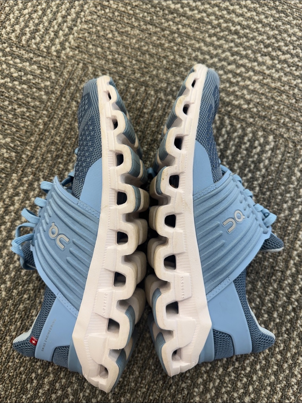 ON RUNNING Cloudswift Sneakers Running Shoes in Blue, size 7.5 - Picture 9 of 10
